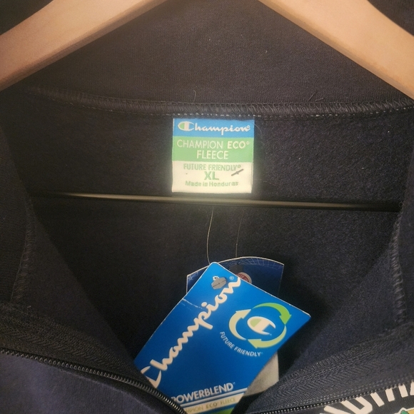 Notre Dame Fighting Irish Champion Eco Fleece Jacket Mens sz XL - Picture 3 of 7